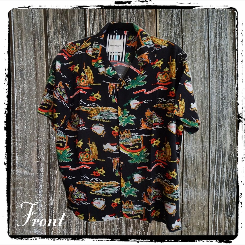 Vintage Inspired 1940's Hawaiian Shirt – Men’s M